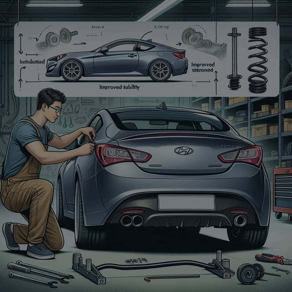 Can Installing a Larger Rear Sway Bar Improve the Stability of a Hyundai Genesis Coupe?