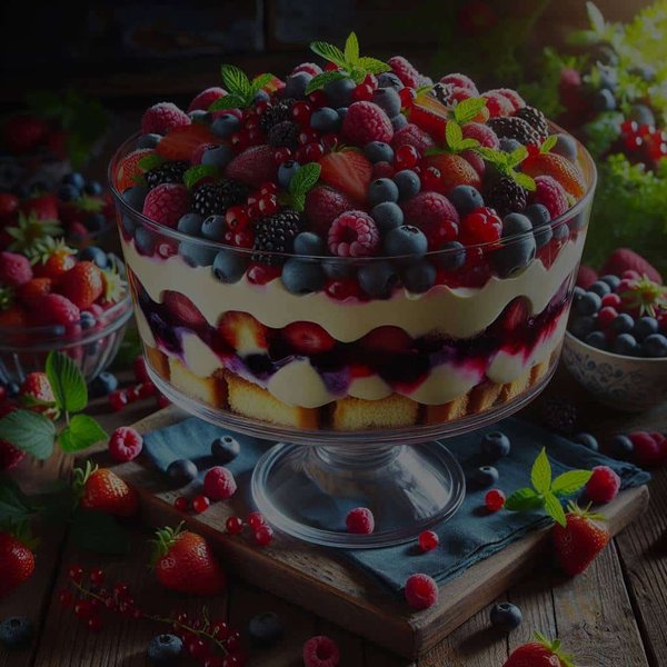 Can You Make a Luscious Summer Berry Trifle with Sherry-Soaked Sponge?
