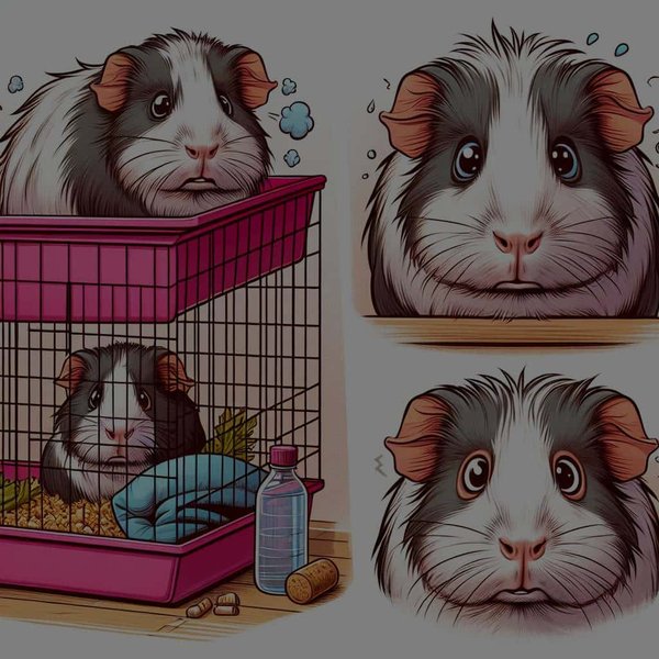 What Are Common Behavioral Signs of Stress in Guinea Pigs?