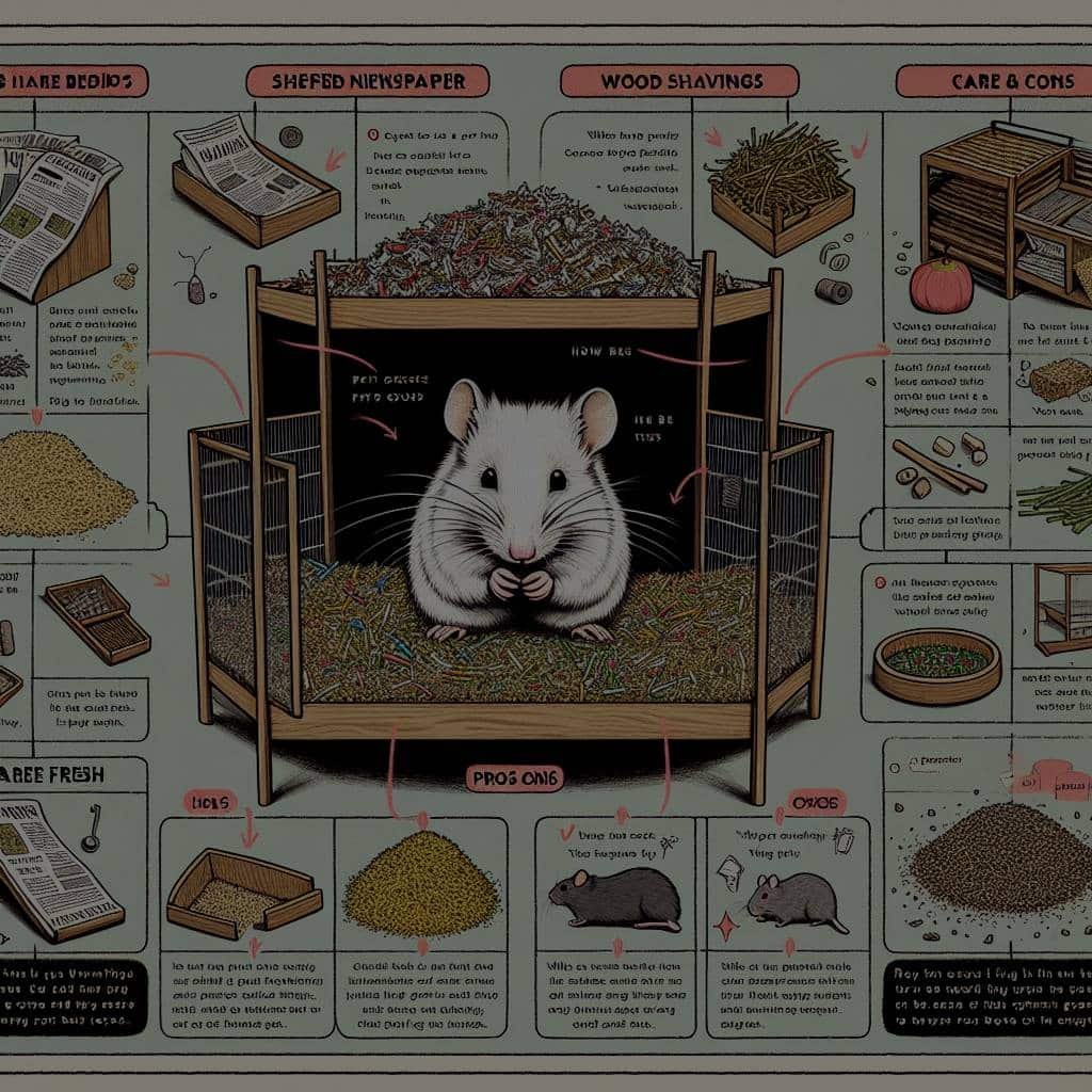 How to Choose the Right Type of Bedding for a Pet Rodent's Habitat ...