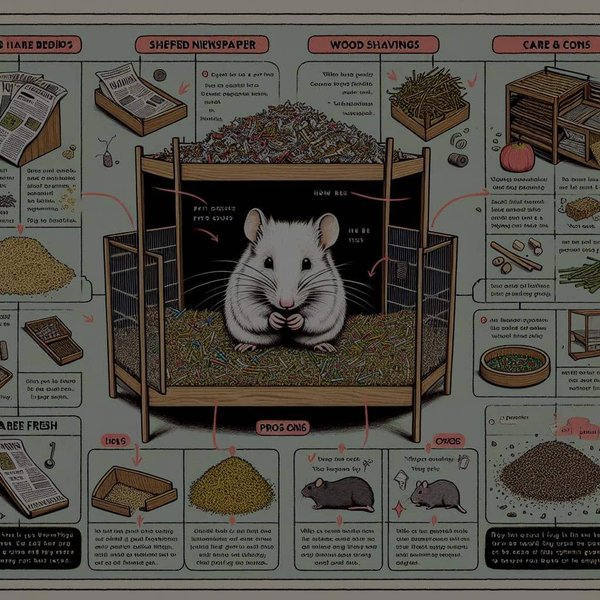 How to Choose the Right Type of Bedding for a Pet Rodent's Habitat?